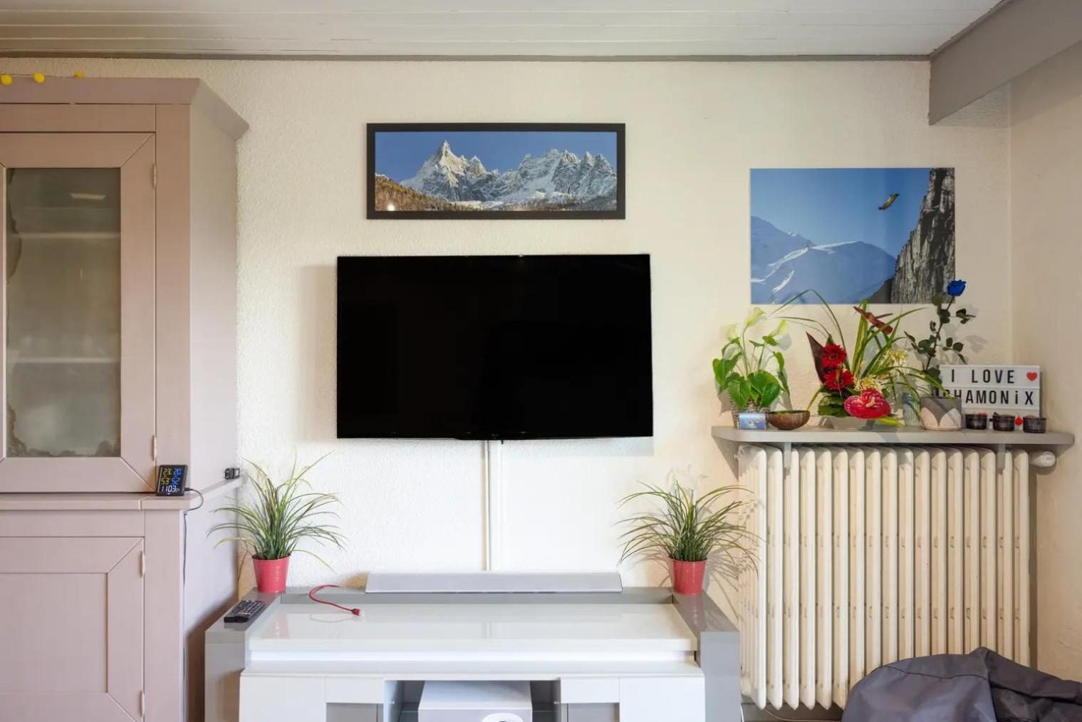 شقة Chamonix Centre, 51M2, Vue Mt Blanc, 2 A 6 Pers, 2 Balcons المظهر الخارجي الصورة