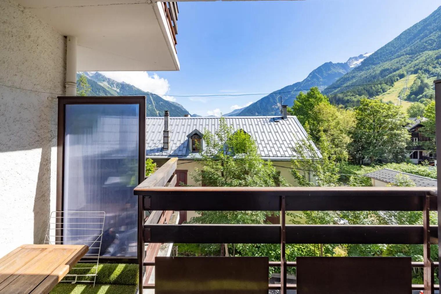 شقة Chamonix Centre, 51M2, Vue Mt Blanc, 2 A 6 Pers, 2 Balcons المظهر الخارجي الصورة